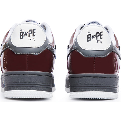 A Bathing Ape Bape Sta "Burgundy Grey"