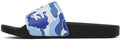 A Bathing Ape Bape "ABC Camo Blue" Slide