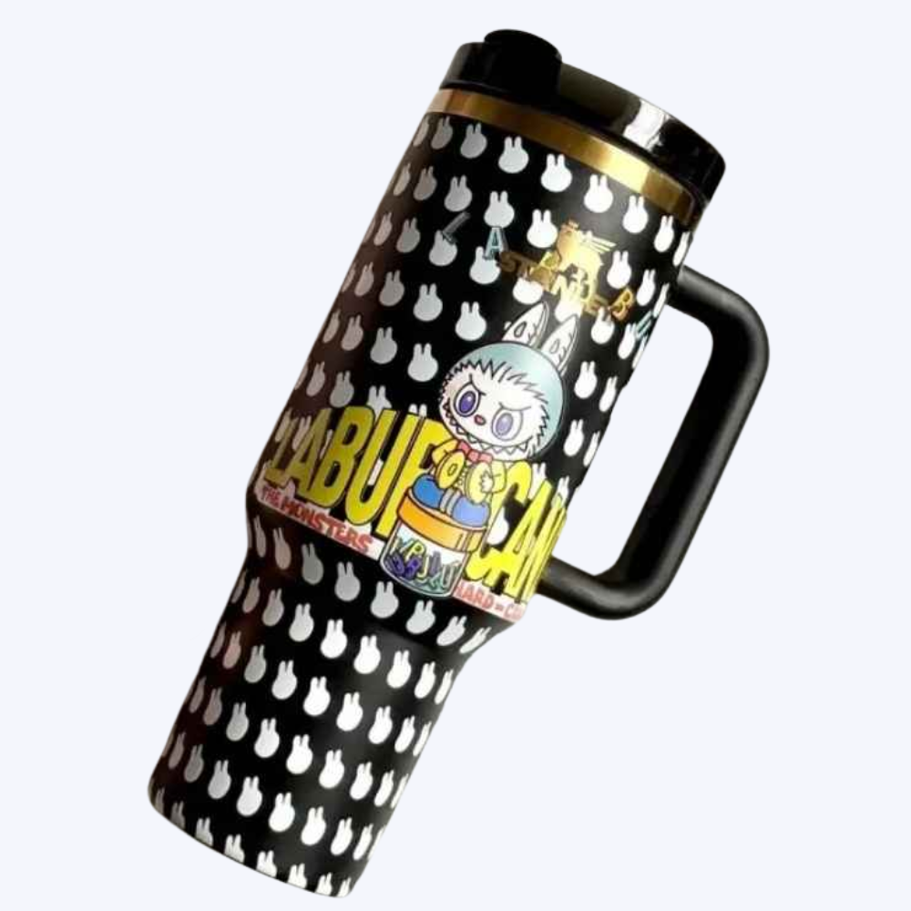 Stanley Labubu Black 40 OZ Tumbler - Limited Edition