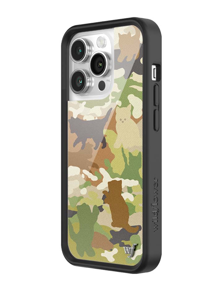 Cat Camo iPhone Case