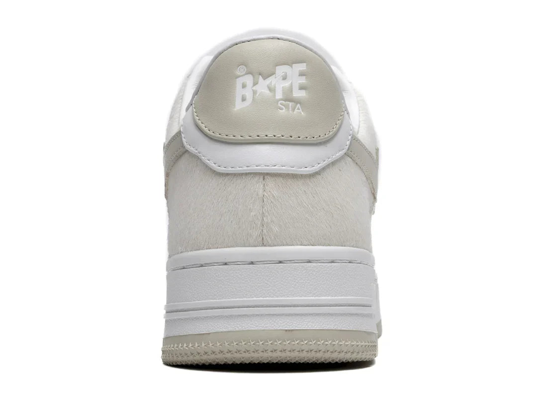 A Bathing Ape Bape Sta  "Beige Calf Hair"