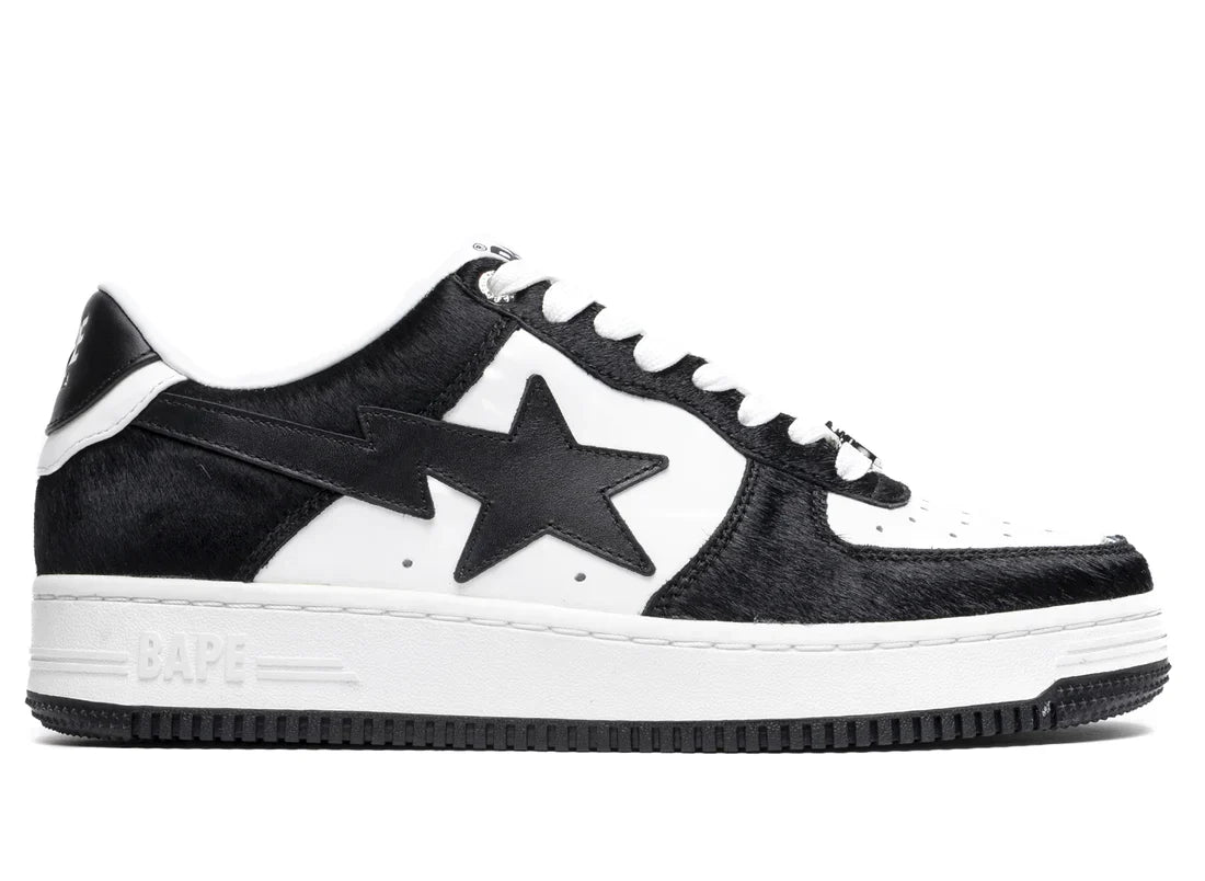 A Bathing Ape Bape Sta  "Black Calf Hair"