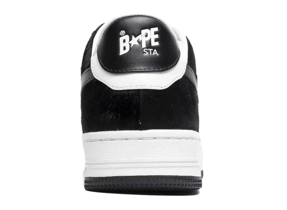 A Bathing Ape Bape Sta  "Black Calf Hair"