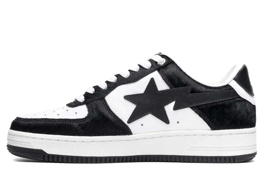 A Bathing Ape Bape Sta  "Black Calf Hair"