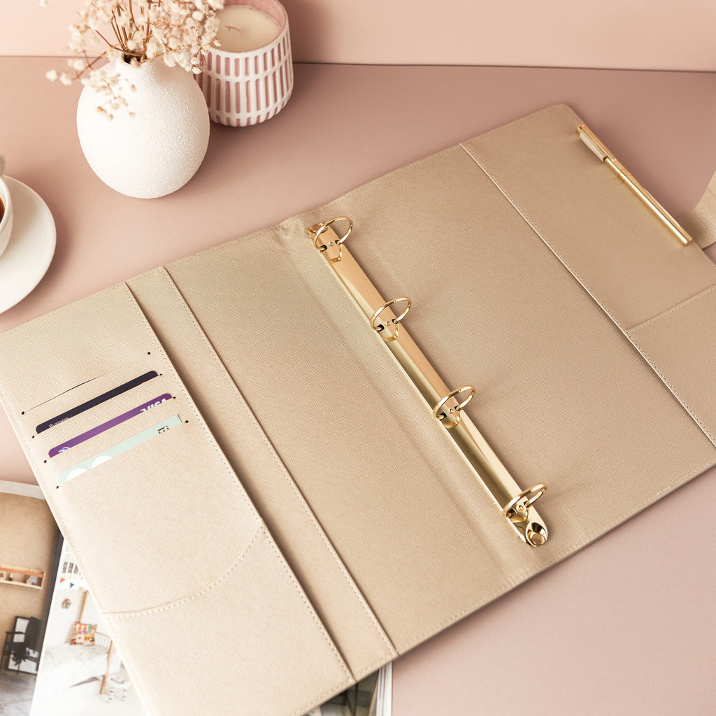 A4 Ring Binder Portfolio Organiser