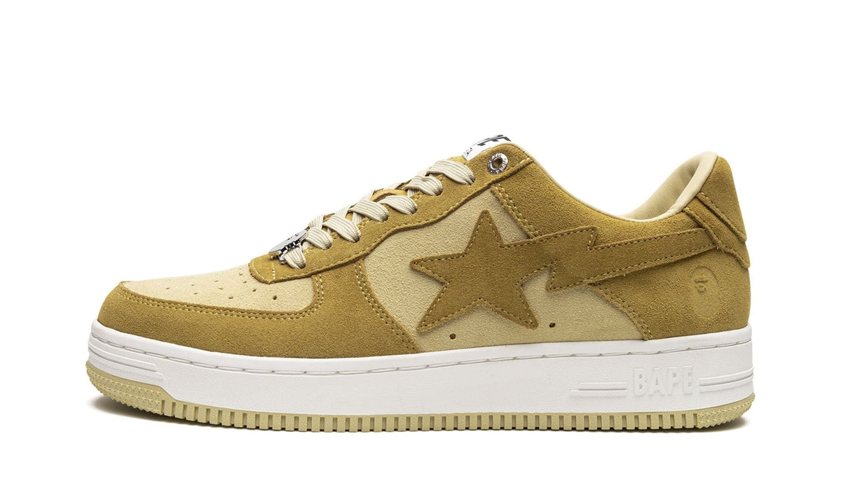 A Bathing Ape Bape Sta "Suede Yellow"
